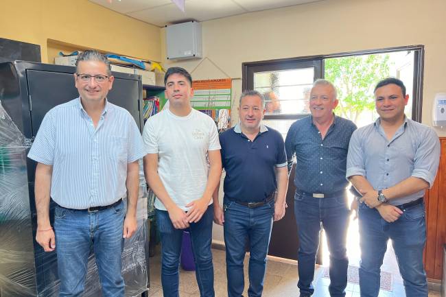 El Gas llegó a las Escuelas de Avellaneda y Villa Gutiérrez