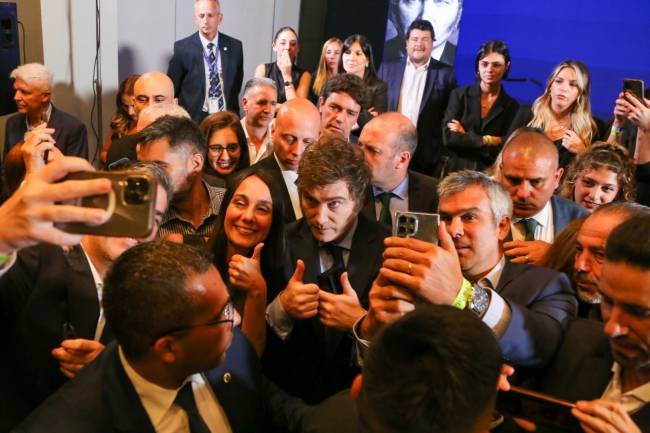 Javier Milei: "Decir la verdad nos dio crédito para llevar adelante la tarea que pusimos en marcha"