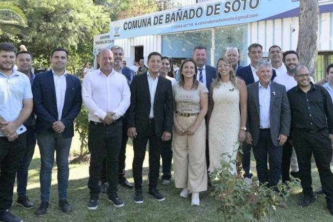 Myrian Prunotto  visitó localidades del departamento Cruz del Eje