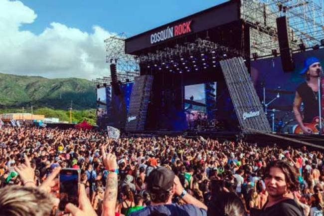 Cosquín Rock celebra 25 años de historia