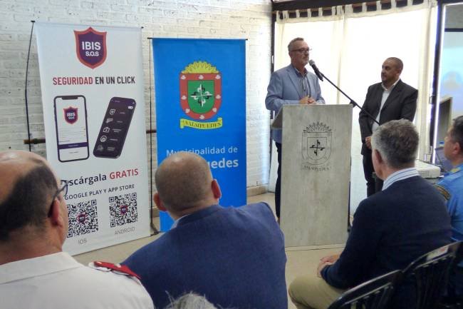 Salsipuedes: Se presentó IBIS SOS Sistema de Seguridad Ciudadana