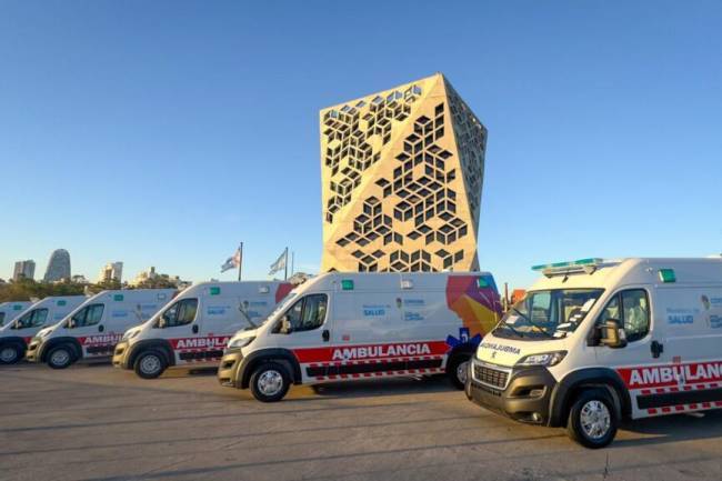 Invirtieron  más de 6 mil millones en ambulancias de alta complejidad