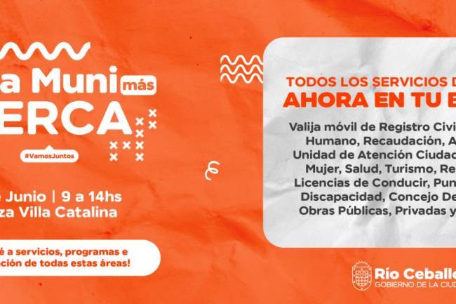 Río Ceballos: Llega a  los barrios servicios y recreación a cargo de la Municipalidad