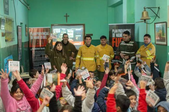En alerta por Incendios: Capilla del Monte refuerza la prevención desde las aulas