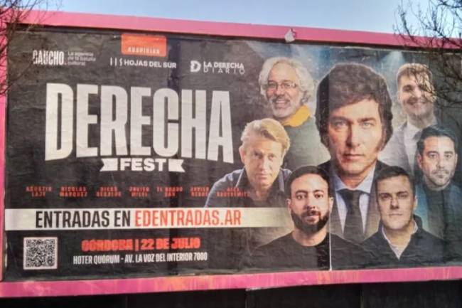 Milei en Córdoba: El Derecha Fest agotó las entradas