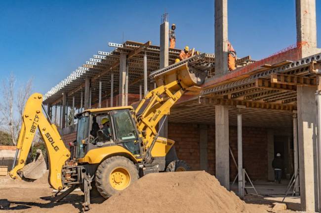 Avanza la nueva sede de la UPC en Villa Dolores