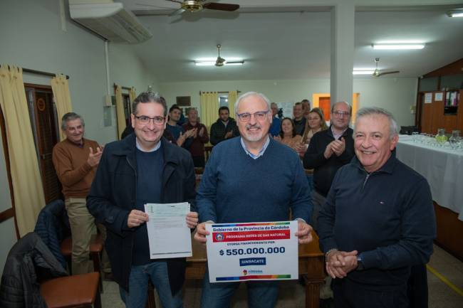 Impulso al desarrollo: Sinsacate recibió $550 millones para la ejecución del Gasoducto Troncal