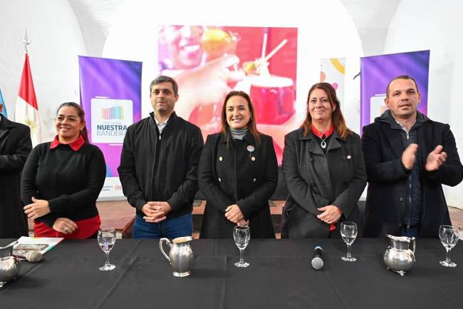 Myrian Prunotto estuvo presente en la presentación oficial del programa “Nuestra Bandera” en Jesús María