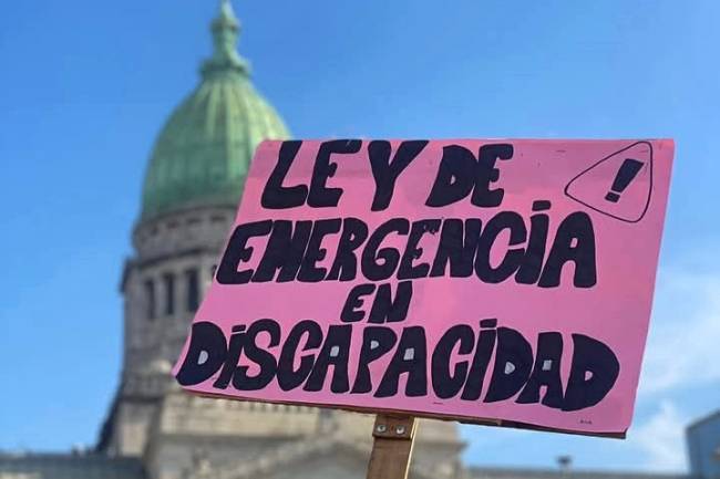La oposición presiona al Gobierno para poner en marcha la ley de emergencia en Discapacidad