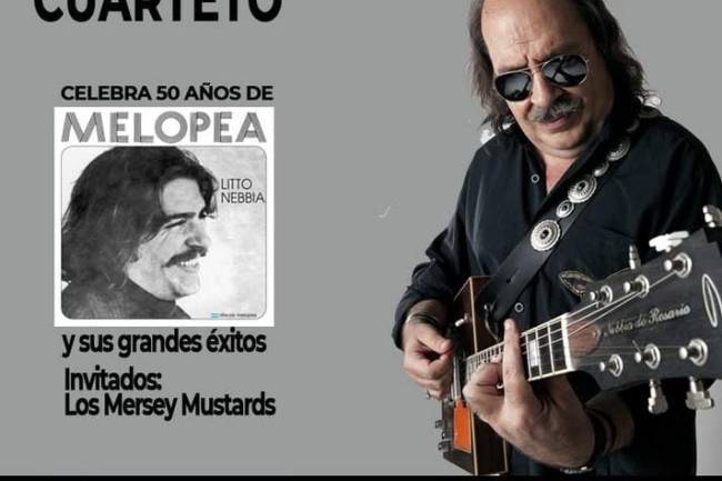 Litto Nebbia, una leyenda de la música nacional, actuará en el Teatro Comedia