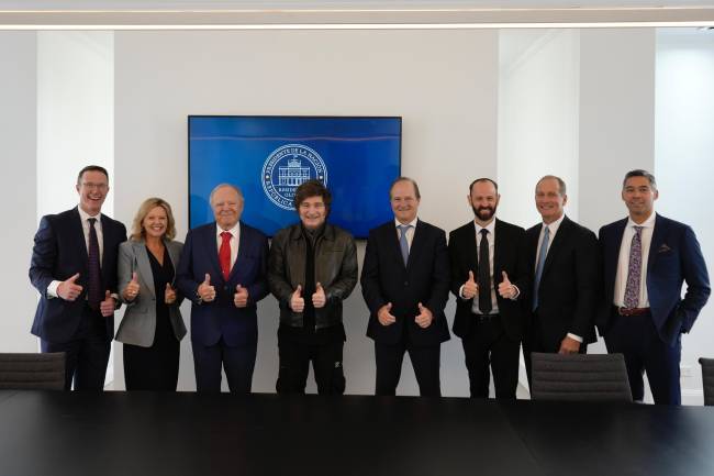 Energía en agenda: Milei se reunió con directivos de la petrolera estadounidense Continental