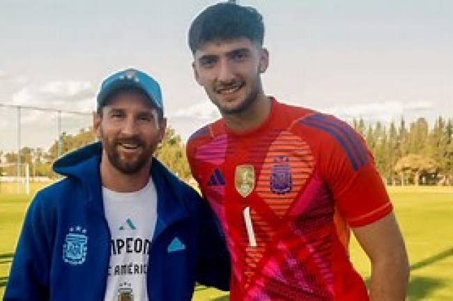 Barbi: las manos de un MATADOR para la sub-20