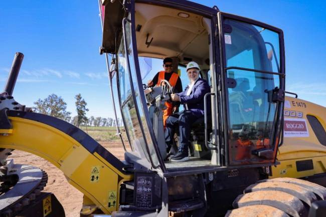 Reactivaron la construcción de la Autopista Nacional Ruta 19 con fondos provinciales
