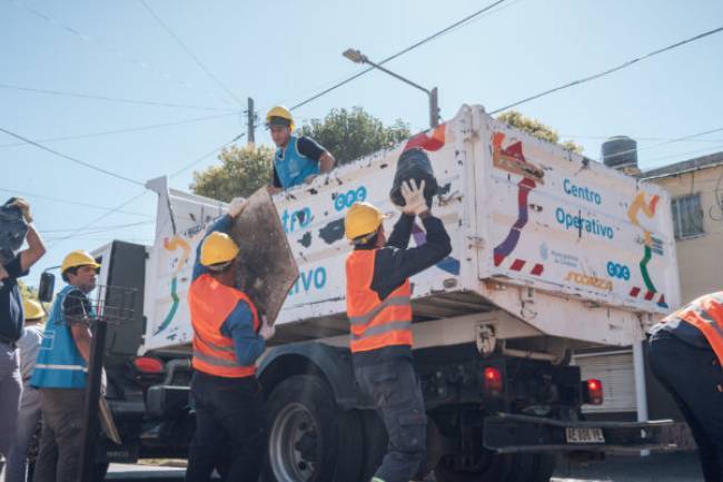 Operativo de descacharreo: La Municipalidad de Córdoba intensifica acciones contra el mosquito del dengue