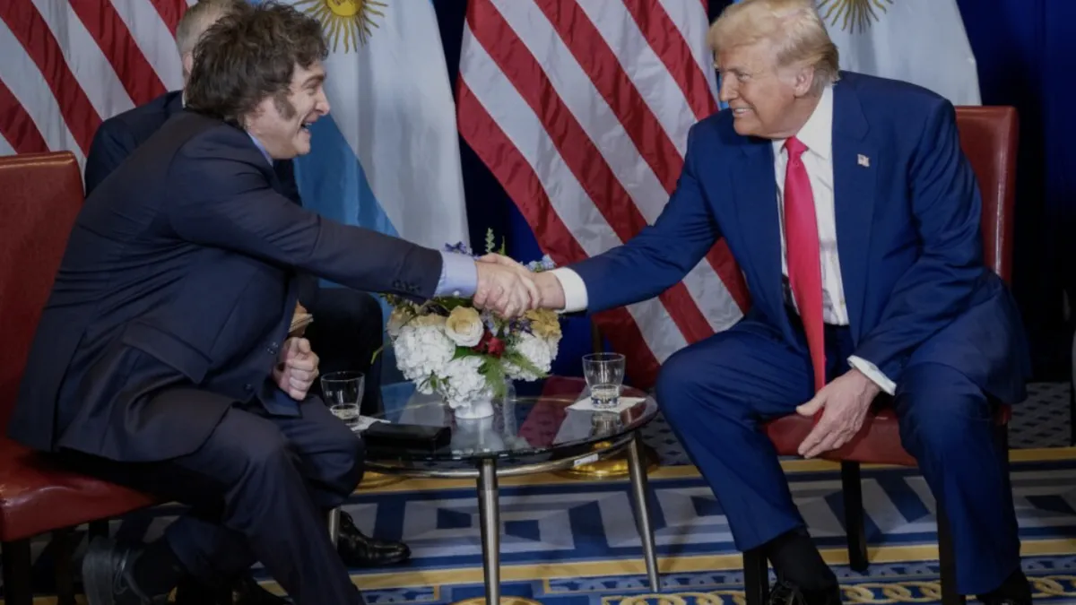 Milei viaja a Washington para sellar su primera reunión oficial con Donald Trump