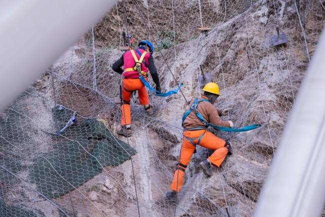 Los Túnes de Taninga se preparan para volver a recibir turistas con un Camino más seguro y renovado