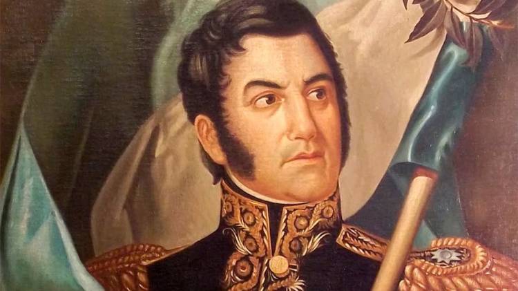 "San Martín comía el asado sólo con un cuchillo"