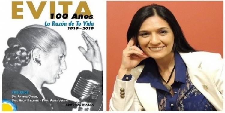 Se presenta en Córdoba el libro Evita 100 años: La Razón de tu vida