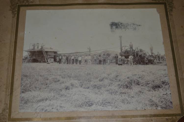 Recuerdo de las arduas tareas rurales en General Cabrera