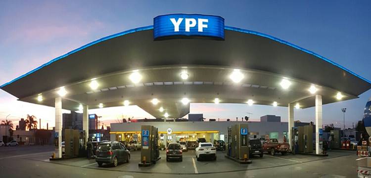 YPF: suben los precios de los combustibles 2,5% a partir del primer minuto del lunes