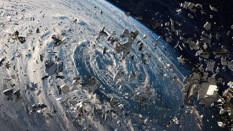 La tierra en peligro por la "basura espacial"