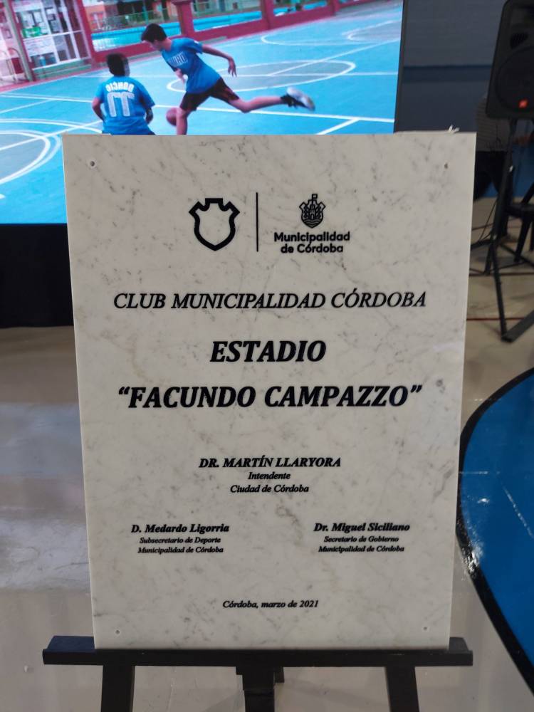 El estadio del Club Municipal ahora se llama “Facundo Campazzo”