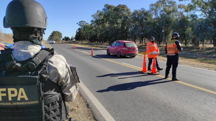 Río Cuarto: Secuestran drogas a automovilista