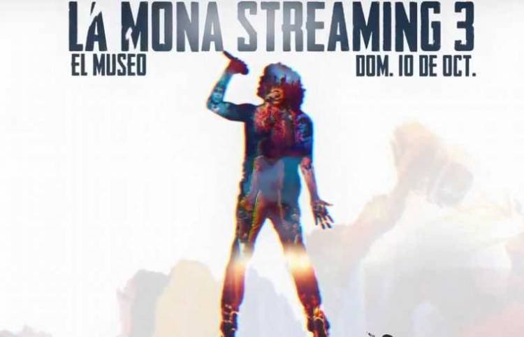 ¡La Mona hará un show en vivo!