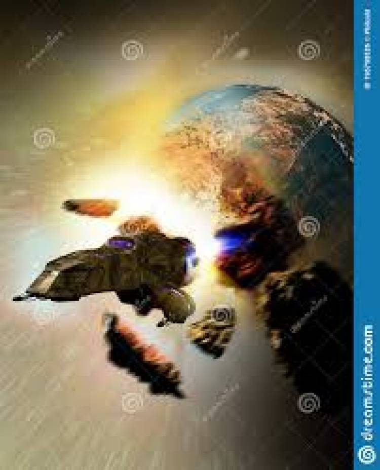 Captan una explosión de una ¿nave extraterrestre?