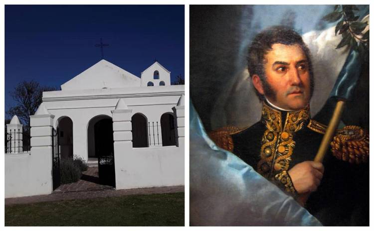 ¿¿¿ Pasó el General San Martín por la Capilla Tegua????