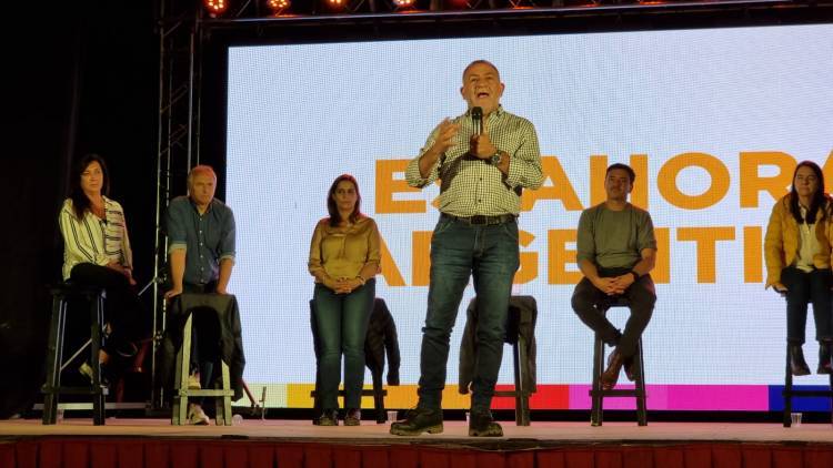 Luis Juez en el cierre de campaña en Río Cuarto: "Se está gestando otro modelo de país"