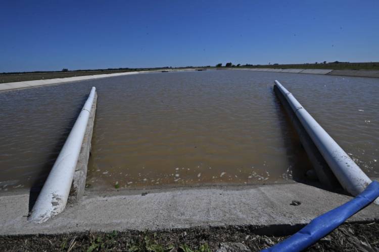 Las Perdices: Quedó inaugurada la planta de tratamiento cloacal