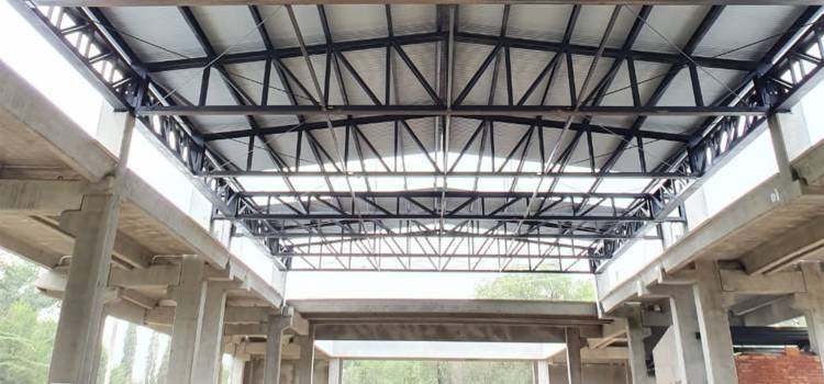 Santa Rosa: Importante avance en la construcción de la nueva Escuela Secundaria Municipal