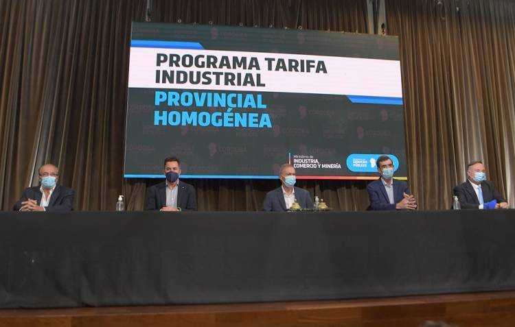 Unificarán la tarifa eléctrica para las industrias cordobesas