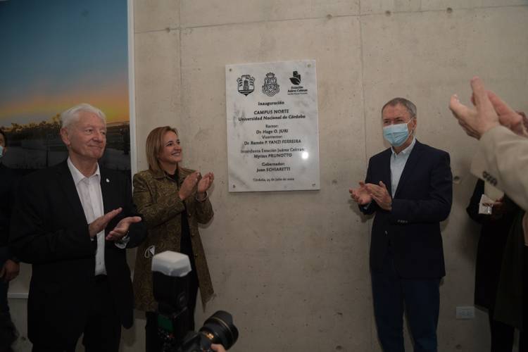 Inauguraron el Campus Norte de la Universidad Nacional de Córdoba.