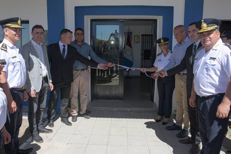 En las Altas Cumbres, inauguraron la puesta en valor del Destacamento Policial La Posta