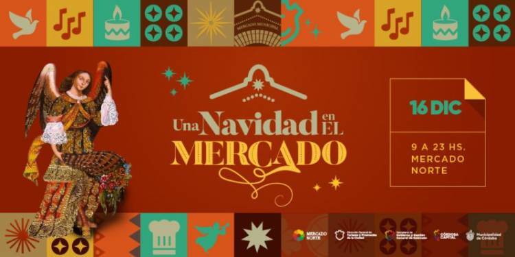 El Mercado Norte de la ciudad de Córdoba invita a celebrar la Navidad