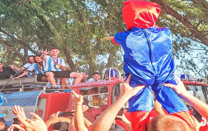 Calchín, Laguna Larga y todo Córdoba, festejan con sus gladiadores