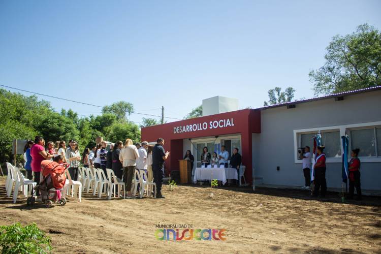 El área de Desarrollo Social de Anisacate inauguró una nueva sede