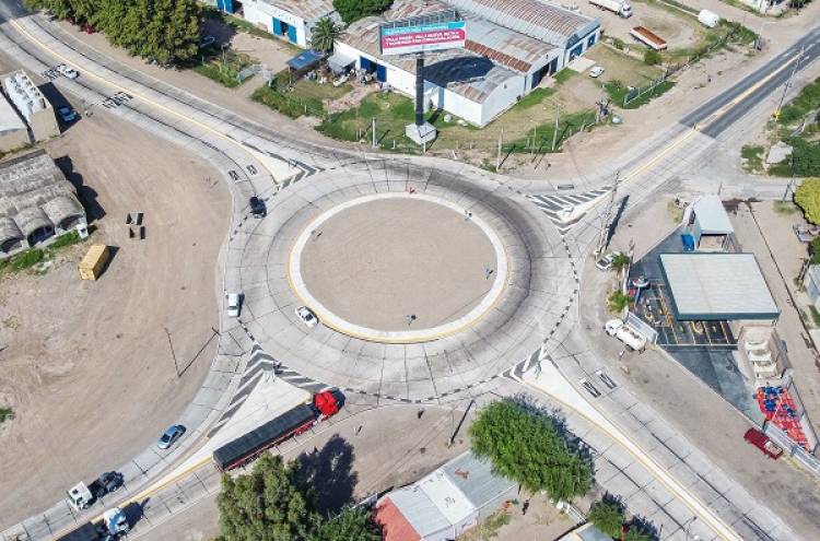 En Villa Nueva, inauguraron obras viales que optimizarán la circulación en rutas