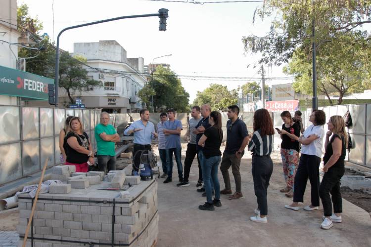 Avanza a buen ritmo la obra del Centro Comercial a Cielo Abierto 