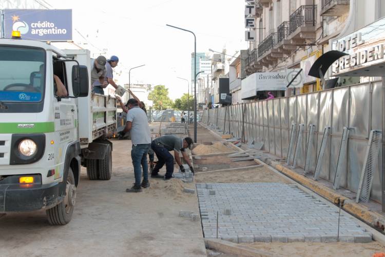 Avanza a buen ritmo la obra del Centro Comercial a Cielo Abierto 