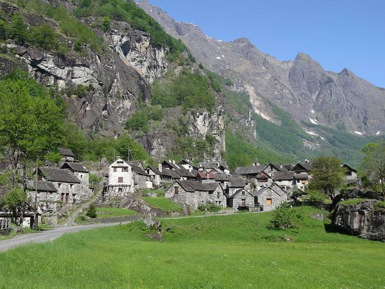 Un poblado suizo que no cuenta con energía eléctrica