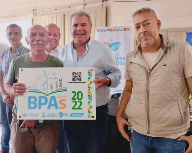 Sergio Busso entregó aportes del programa  BPAs.