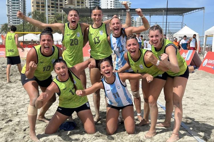 Gran desempeño de deportistas argentinos en los Juegos Suramericanos de Playa