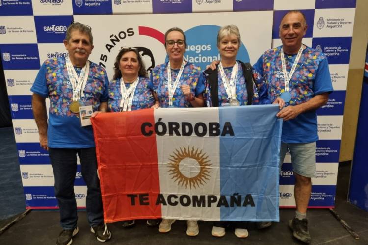 Campeones adultos mayores con acento cordobés