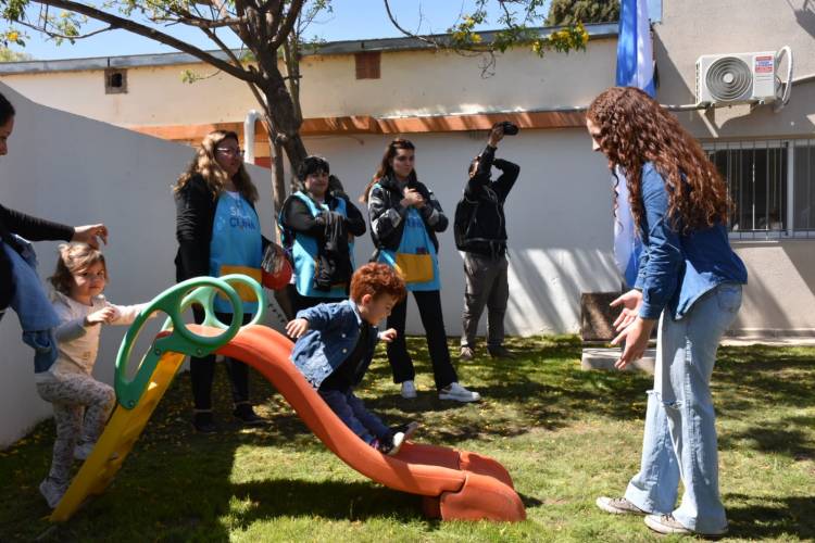 Inauguraron un nuevo espacio para la primera infancia