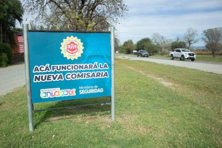 Pronto, Anisacate contará con una nueva comisaría