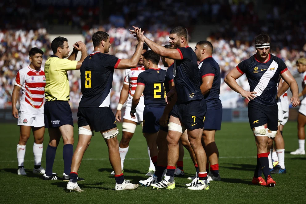 Mundial de Rugby de Francia: Los Pumas taparon al sol naciente japonés