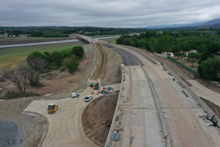 Autovía Ruta 38: Estiman que la obra finalizará antes que termine el 2023